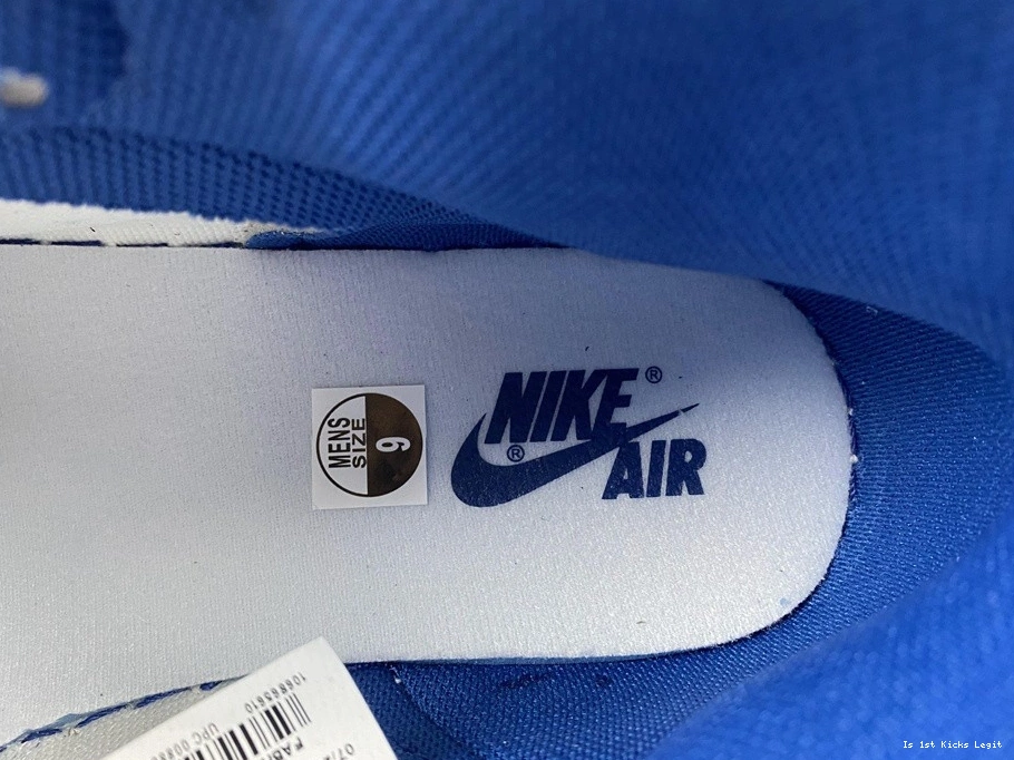 JORDAN OG HIGH RETRO - 'STORM 1 AIR BLUE' 127 555088 1123